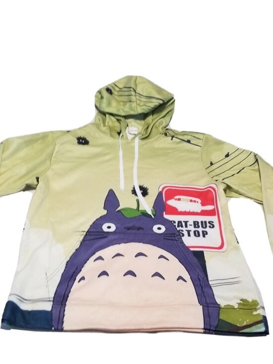 Other - My Neighbor Totoro Men Size Small All Over Print Hoodie Style No. 33HH033 Anime